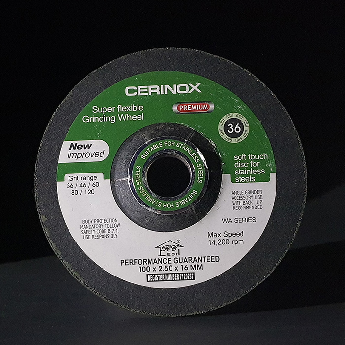 Cerinox grinding wheel 4inch G 36